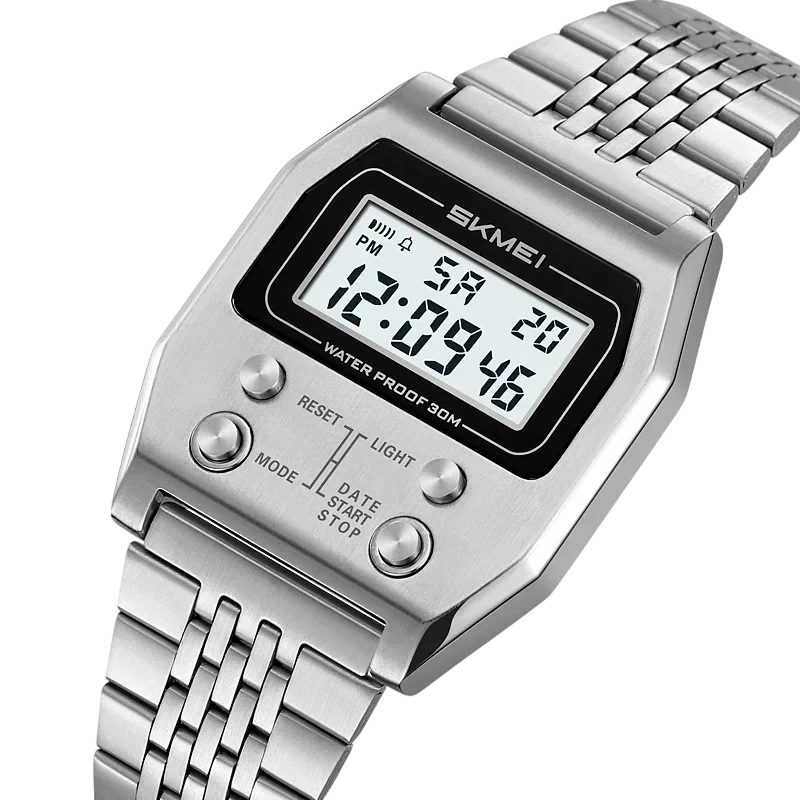 AXYRON – Men’s Digital Stainless Steel Watch GIORGIO MARENO